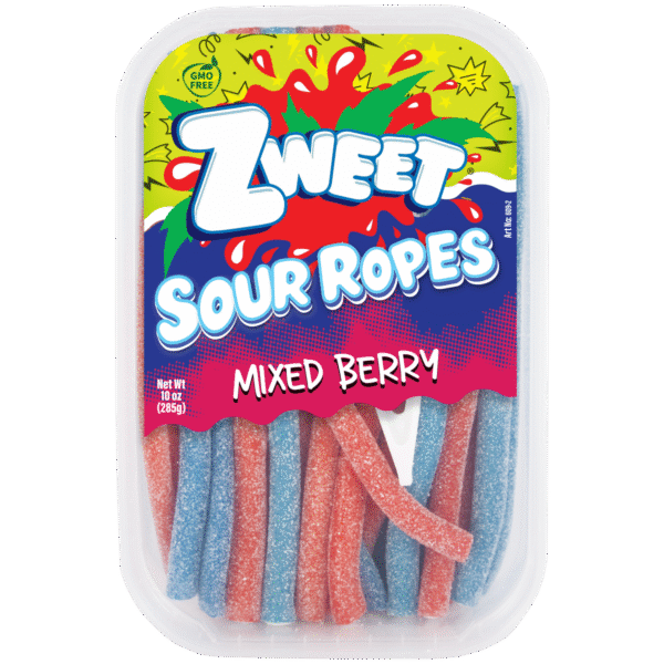 Sour Mixed Berry Ropes | 10 oz