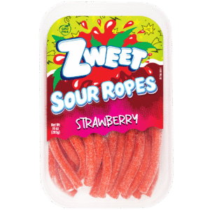 Sour Strawberry Ropes | 10 oz