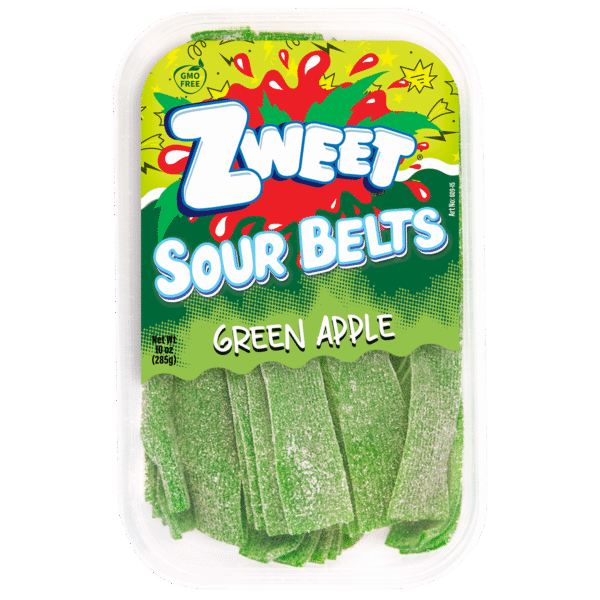 Sour Green Apple Belts | 10 oz
