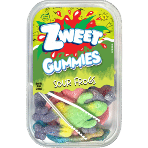 Sour Gummy Frogs | 10 oz | Zweet