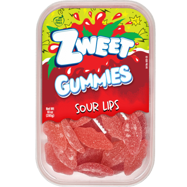 Sour Gummy Lips | 10 oz