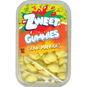 Sour Gummy Mangoes | 10 oz | Zweet