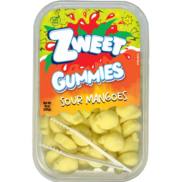 Sour Gummy Mangoes | 10 oz | Zweet