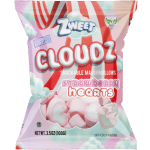 Marshmallow Strawberry Hearts | 3.5 oz
