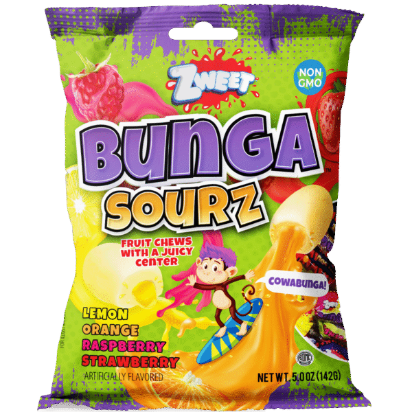 Bunga Sourz | Fruit chews | 5 oz