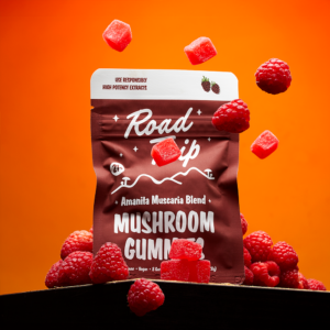 Road Trip Amanita Muscaria Mushroom Gummies – Raspberry