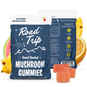 Desert Stardust Mushroom Gummies – Sunset Punch (8pc Pouch)