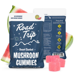 Desert Stardust Mushroom Gummies – Watermelon (8pc Pouch)