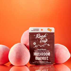 Road Trip Amanita Muscaria Mushroom Gummies – Peach