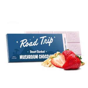 Desert Stardust Mushroom Chocolate Bar – Strawberry Crunch
